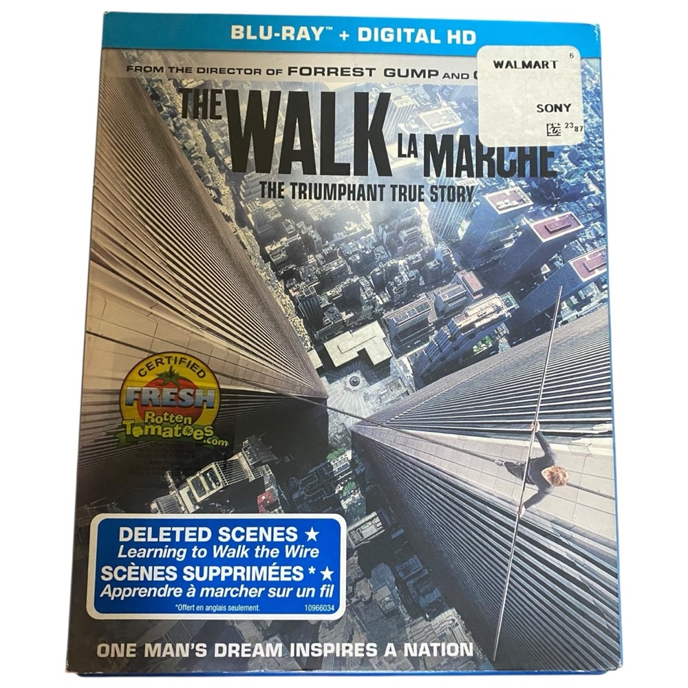 3/$30 The Walk Blu-Ray